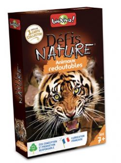 JEU DÉFIS NATURE - ANIMAUX REDOUTABLES